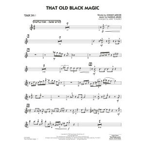 That Old Black Magic (arr. Mike Tomaro) - Tenor Sax 1