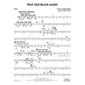 That Old Black Magic (arr. Mike Tomaro) - Drums