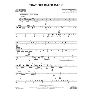 That Old Black Magic (arr. Mike Tomaro) - Aux Percussion