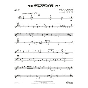 Christmas Time Is Here (arr. Mike Tomaro) - Alto Sax