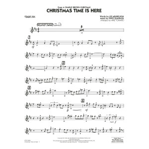 Christmas Time Is Here (arr. Mike Tomaro) - Tenor Sax