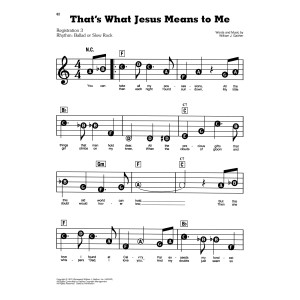 That's What Jesus Means To Me
