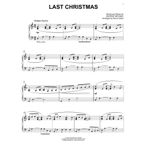 Last Christmas (arr. Kevin Olson)