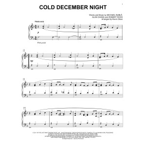 Cold December Night (arr. Kevin Olson)