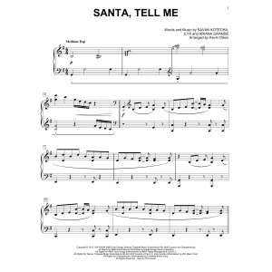 Santa Tell Me (arr. Kevin Olson)