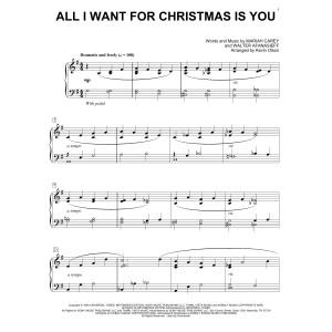 All I Want For Christmas Is You (arr. Kevin Olson)