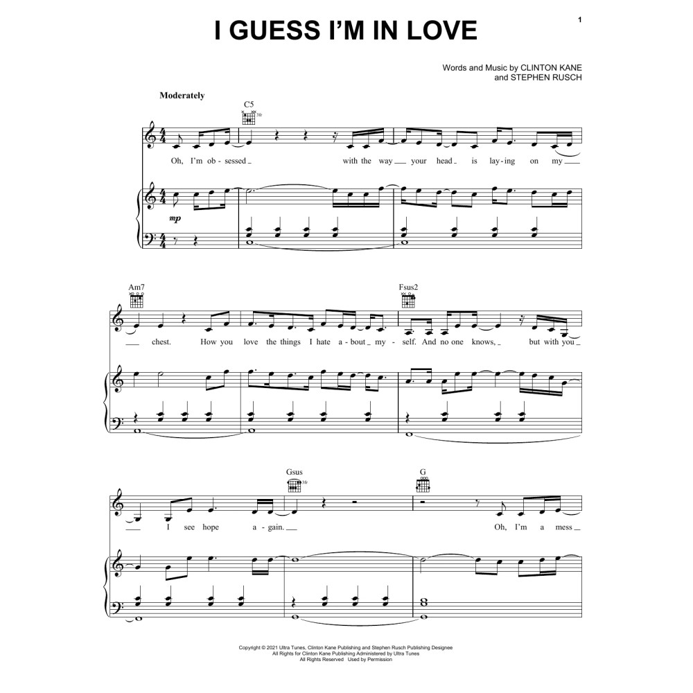 I Guess I'm In Love