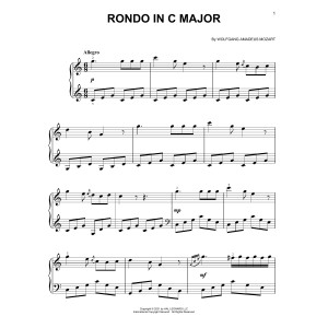 Rondo In C Major