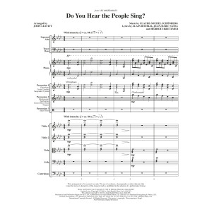 Do You Hear the People Sing? (from Les Misérables) (arr. John Leavitt) - Full Score