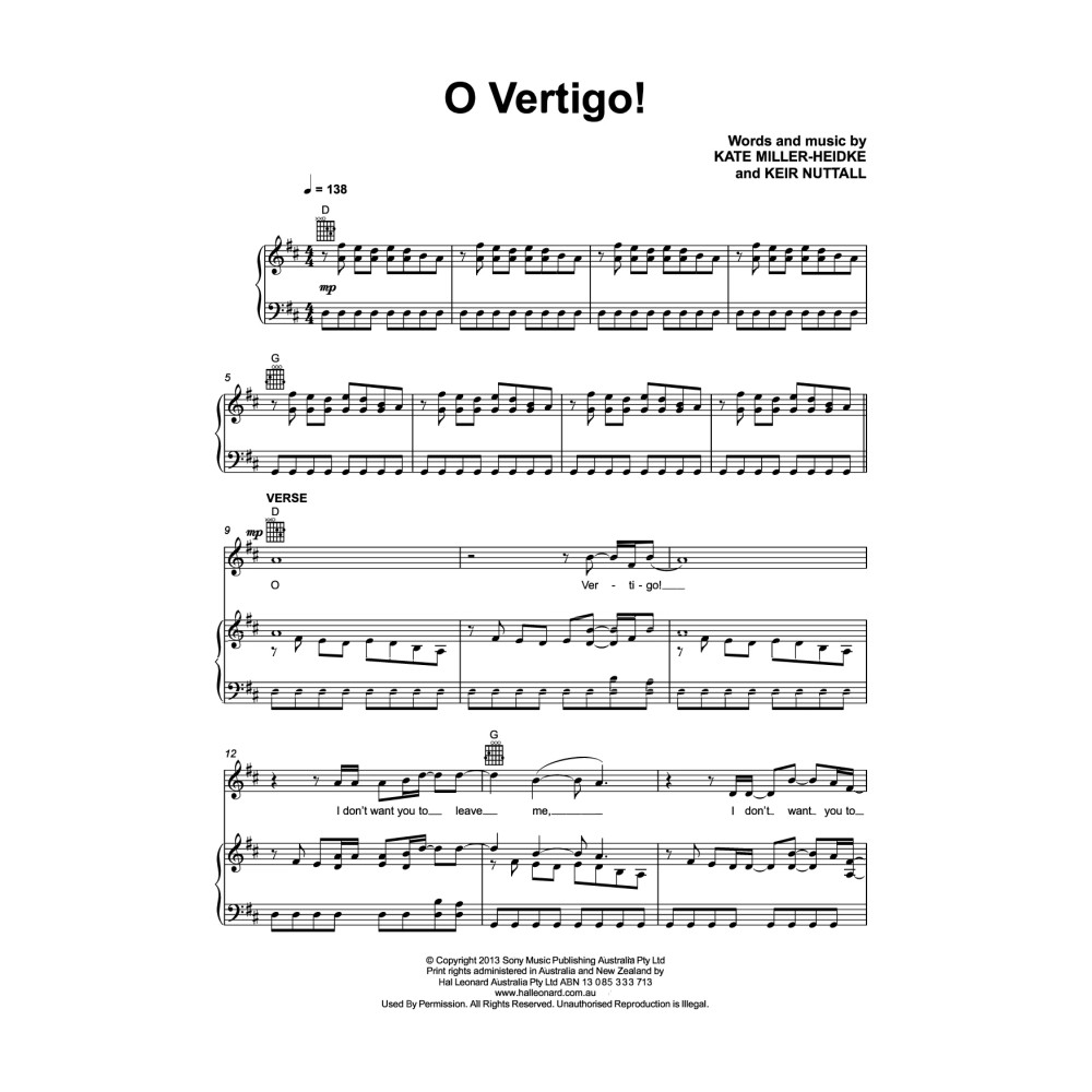 O Vertigo!