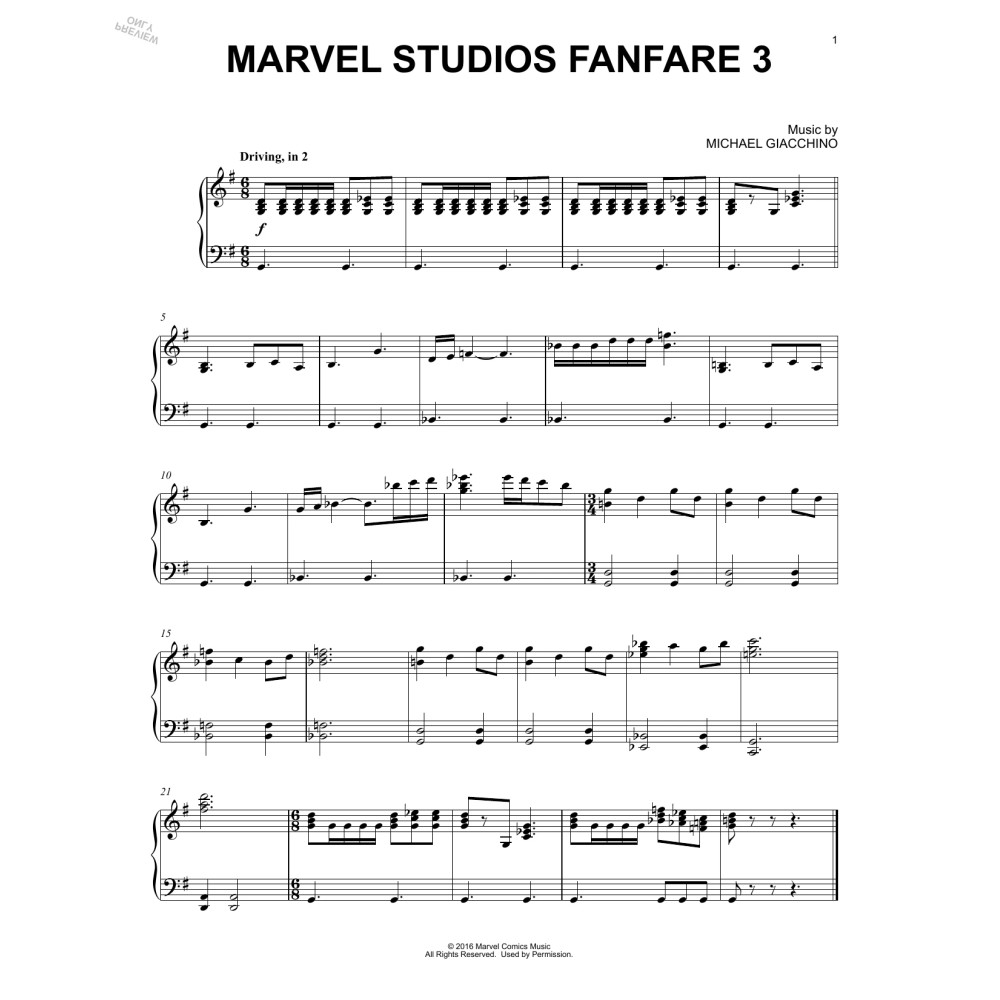 Marvel Studios Fanfare 3