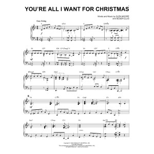 You're All I Want For Christmas [Jazz version] (arr. Brent Edstrom)