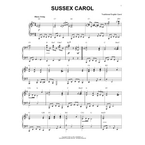Sussex Carol [Jazz version] (arr. Brent Edstrom)