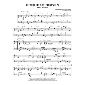Breath Of Heaven (Mary's Song) [Jazz version] (arr. Brent Edstrom)