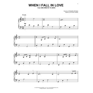 When I Fall In Love