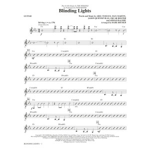 Blinding Lights (arr. Mark Brymer) - Guitar