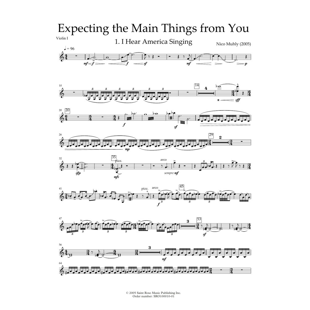 Expecting The Main Things From You - Parts