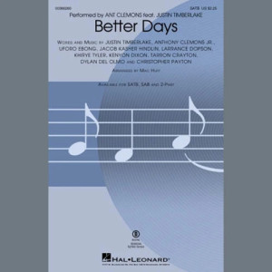 Better Days (arr. Mac Huff) - Drums