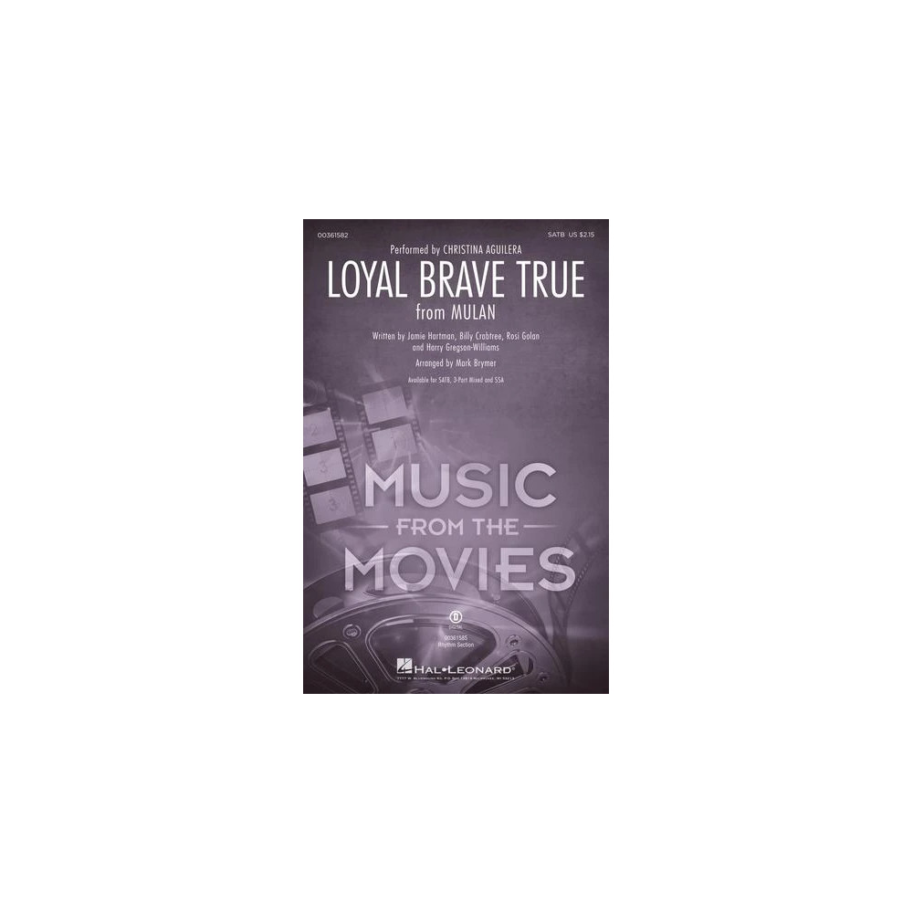 Loyal Brave True (from Mulan) (arr. Mark Brymer) - Bass