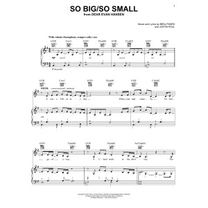 So Big/So Small (from Dear Evan Hansen)