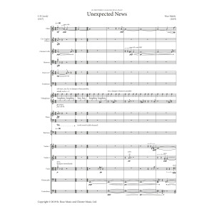 Unexpected News - Full Score