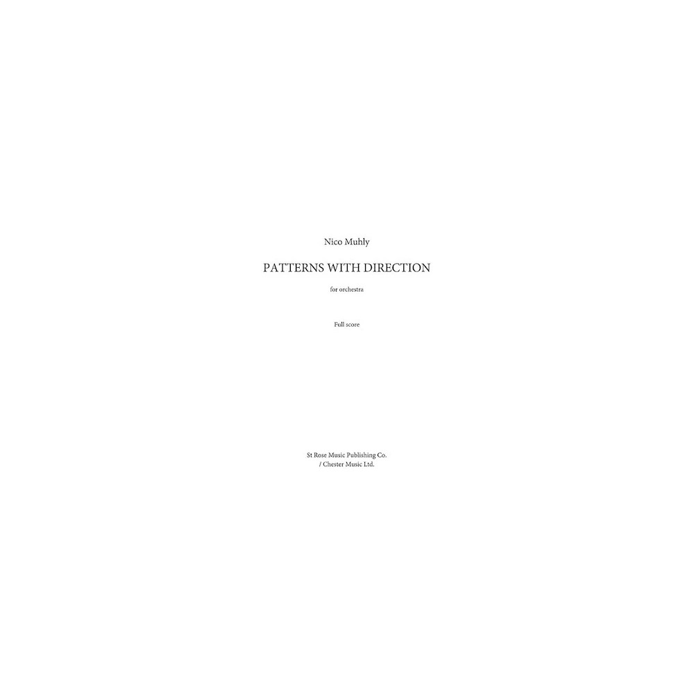 Patterns with Direction - Full Score