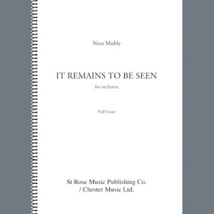 It Remains to Be Seen - Full Score