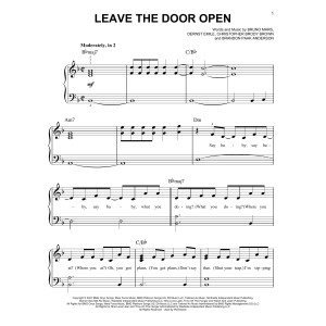 Leave The Door Open