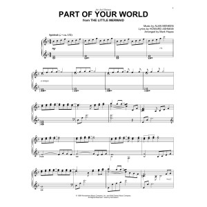 Part Of Your World (from The Little Mermaid) (arr. Mark Hayes)
