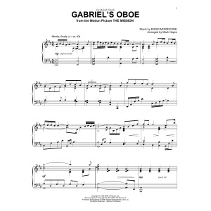 Gabriel's Oboe (from The Mission) (arr. Mark Hayes)