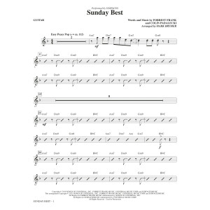 Sunday Best (arr. Mark Brymer) - Guitar