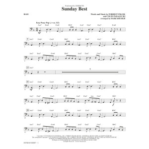 Sunday Best (arr. Mark Brymer) - Bass