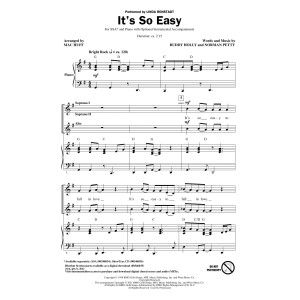 It's So Easy (arr. Mac Huff)