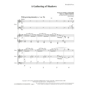 A Gathering of Shadows - Full Score