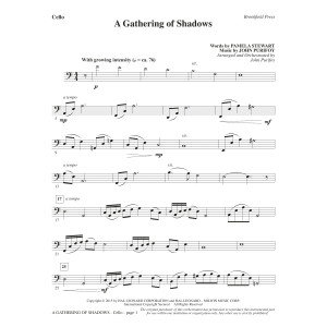 A Gathering of Shadows - Cello
