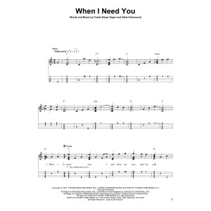 When I Need You