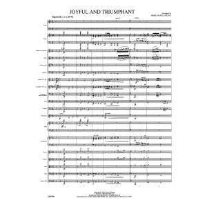 Joyful and Triumphant - Full Score