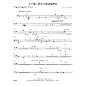 Joyful and Triumphant - Timpani/Suspended Cymbal