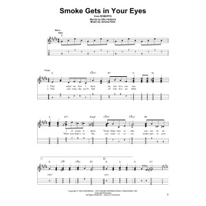 Smoke Gets In Your Eyes