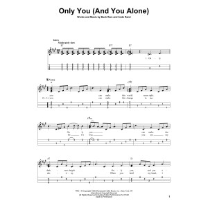 Only You (And You Alone)