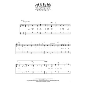 Let It Be Me (Je T'appartiens)