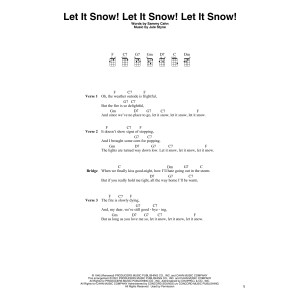 Let It Snow! Let It Snow! Let It Snow! (arr. Fred Sokolow)