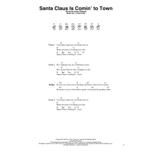 Santa Claus Is Comin' To Town (arr. Fred Sokolow)