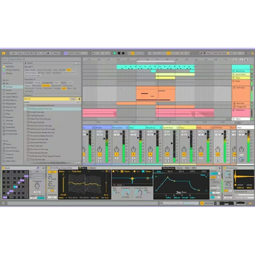 Licencia y formación profesional diplomante de Ableton Live Suite 12