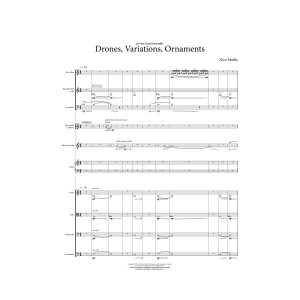 Drones, Variations, Ornaments - Full Score