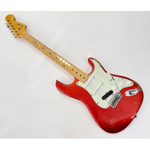 Fender Stratocaster 66 Relic Masterbuilt Dennis Galuszka Custom Shop 2014 Chrome Red
