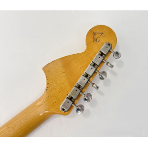Fender Stratocaster 66 Relic Masterbuilt Dennis Galuszka Custom Shop 2014 Chrome Red