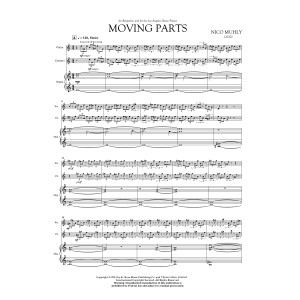 Moving Parts - Score & Parts