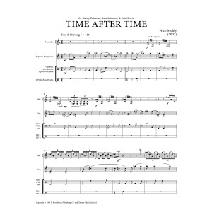 Time After Time - Score & Parts