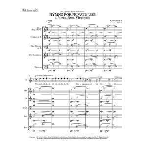 Hymns for Private Use - Score & Parts